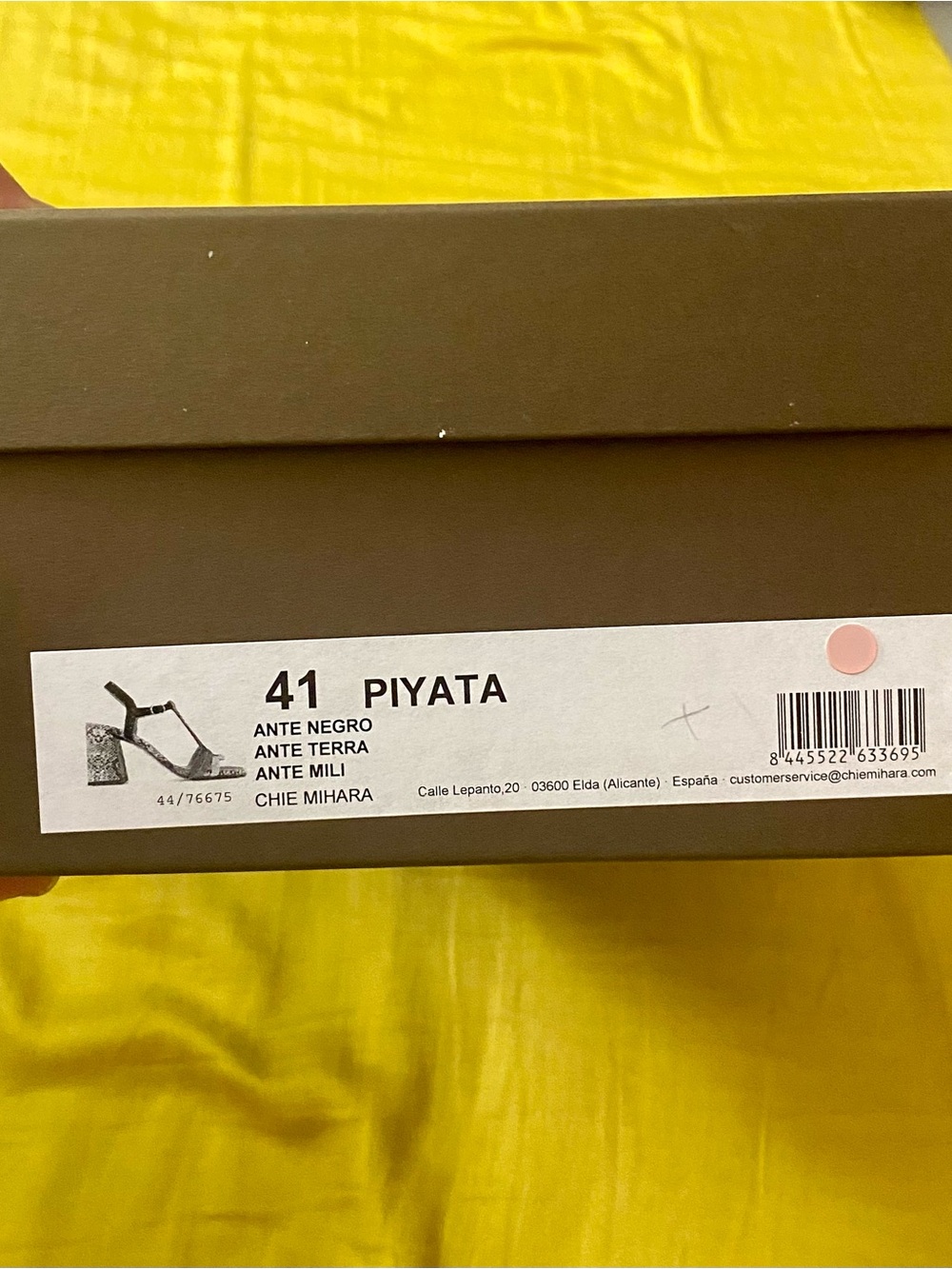 Chie Mihara Piyata sandal. New With Tags. Never worn.